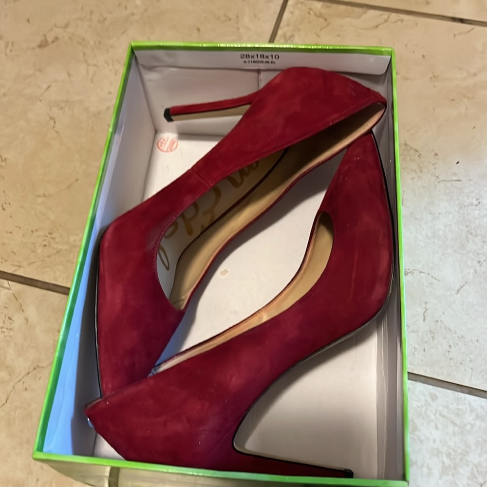 Sam Edelman hazel suede pump